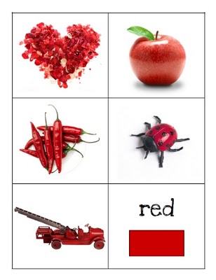 Color Matching Cards